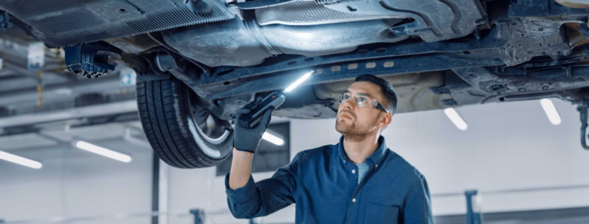 Kaizen Collision Center technician working